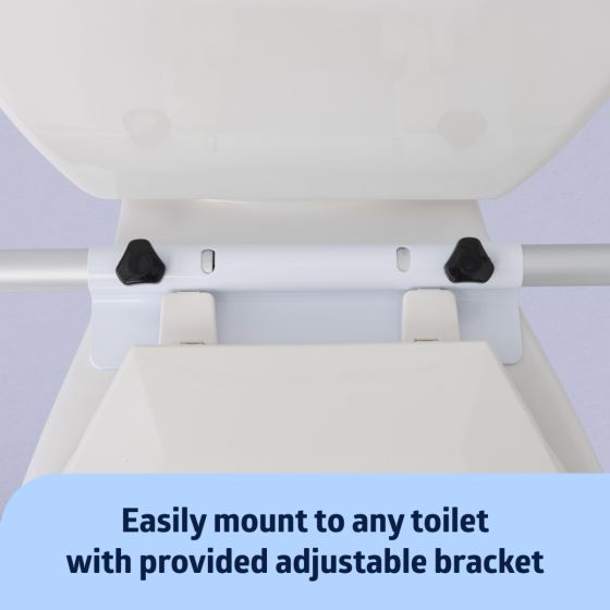 Medline Guardian Toilet Safety Rails 2Ct