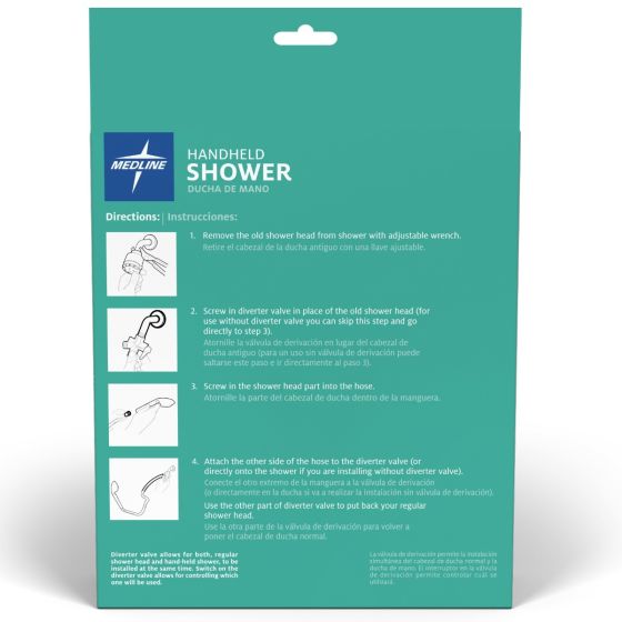 Medline Handheld Shower Kit 1Ct