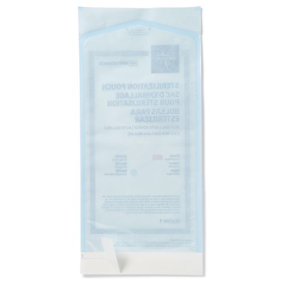 Medline Steam/Gas SelfSeal Sterilization Pouch 8x16 200Ct