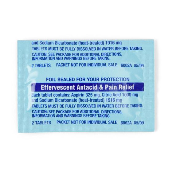 GoodSense Effervescent Antacid + Pain Relief Tablets 30