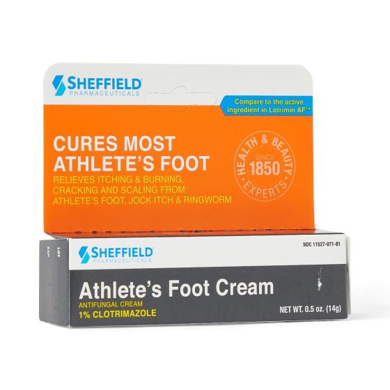 Dr. Sheffield's Athlete's Foot Cream 0.5oz 1Ct