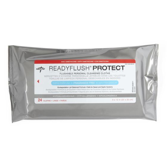 ReadyFlush PROTECT Biodegradable Flushable Wipes 576Ct