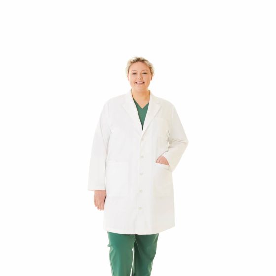 Medline Unisex Consultation Lab Coat Size S