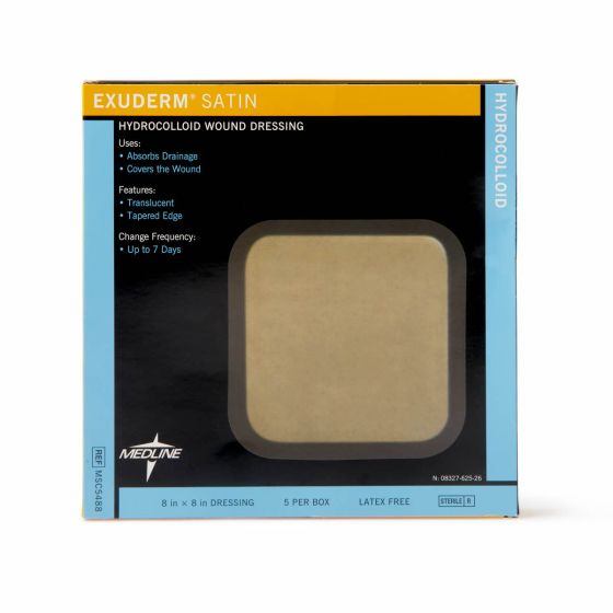 Exuderm Satin Hydrocolloid Wound Dressings