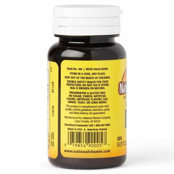 Nature's Blend Vitamin E Softgels 45mg 100Ct
