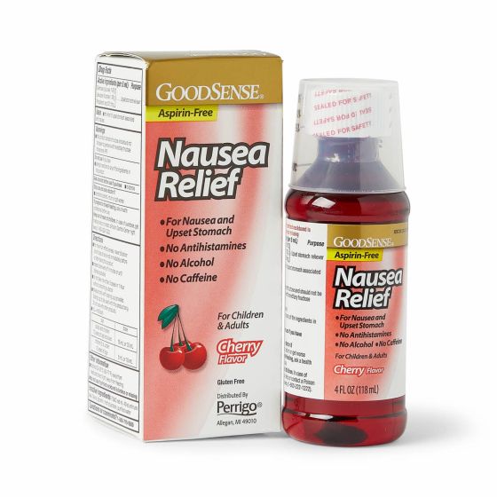 GoodSense AntiNausea Liquid Medicine Cherry 4oz 1Ct