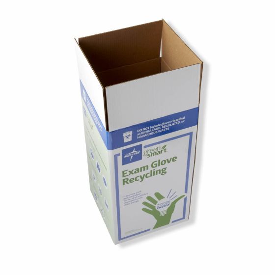 GreenSmart Exam Glove Recycling Box, Size S AtHome Medline