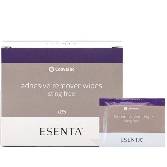 Esenta Skin Barrier Wipes 25Ct