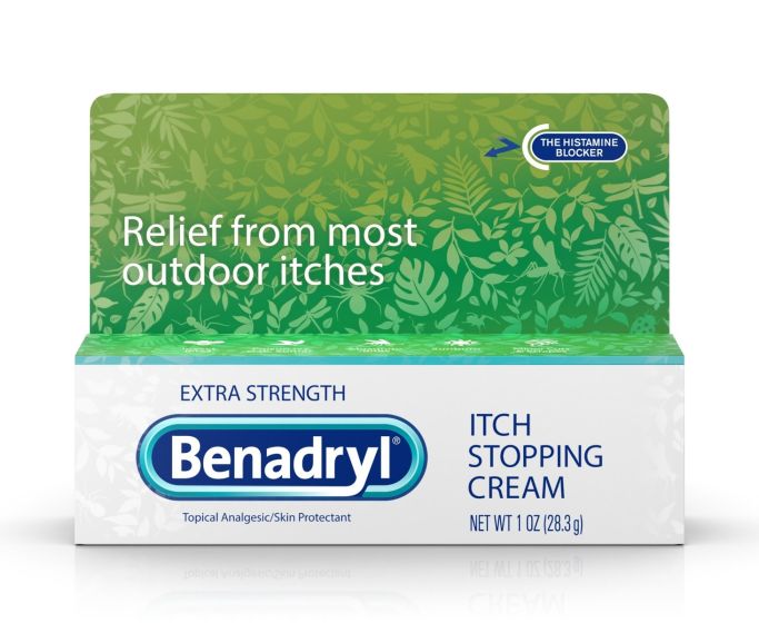 Benadryl Extra Strength Itch Stopping Cream 1oz 1Ct UMC100017 by United Medco Inc