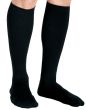 Curad Knee-High Compression Socks 8-15mmHg S Black 1Pr MDS1717ABH by Medline