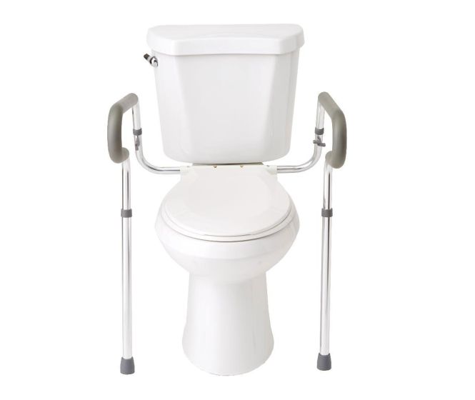 Medline Guardian Toilet Safety Rails 4Ct