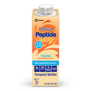 Vital Peptide 1.5 Cal Nutritional Supplements Vanilla 8oz 1Ct R-L66236H by Abbott