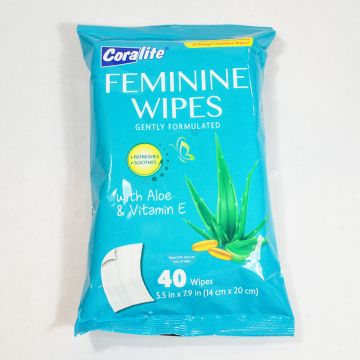 Feminine Hygiene Wipes 40ct