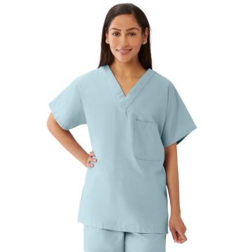 CottonCare Scrub Top V-Neck Unisex Misty L Regular