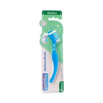 Denture Brush With Easy-Grip Handle Medium 1Ct