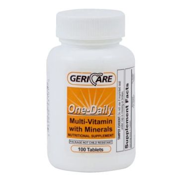 GeriCare Multivitamin with Mineral Tablet 100Ct