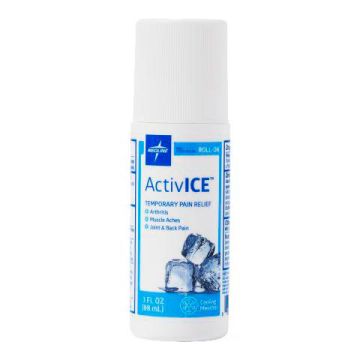 ActivICE Topical Pain Reliever Gel, 3-oz. Roll-On, One