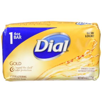 Dial Gold Antibacterial Bar Soap 4oz 1Ct