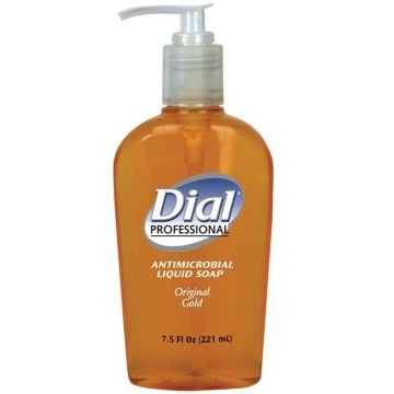 Dial Professional Antimicrobial Liquid Hand Soap, 7.5 oz. Pump