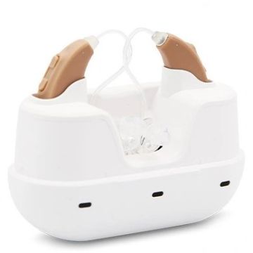 MDHearing AIR Rechargeable Hearing Aids 2Ct
