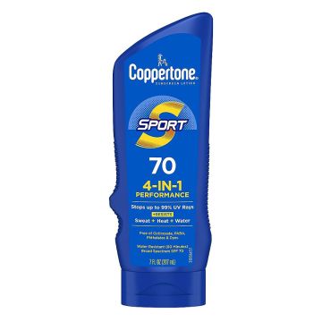 Coppertone Sport SPF70 Sunscreen Lotion 7oz 1Ct