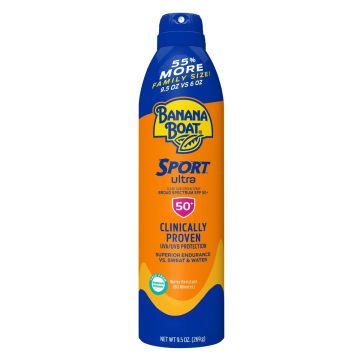 Banana Boat Sport Ultra SPF 50 Sunscreen Spray 9.5oz 1Ct