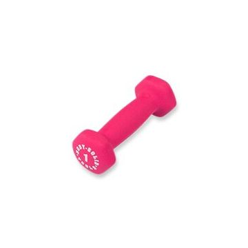 Body-Solid Tools Neoprene Dumbbell Pink 1lb 1Ct