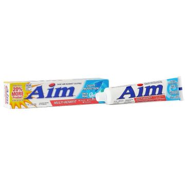 Aim Cavity Protection Mint Gel Toothpaste 5.5oz