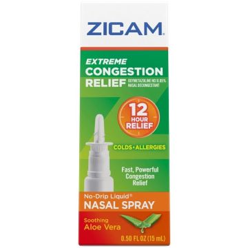 Zicam Extreme Congestion Relief No-Drip Nasal Spray 0.5oz 1Ct