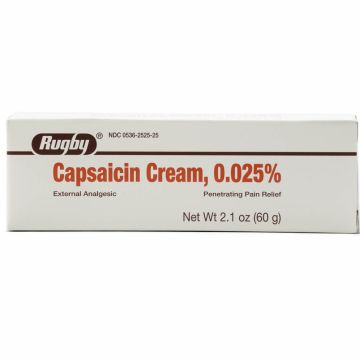 Capsaicin Analgesic Pain Relief Cream 2.1oz Tube 1Ct