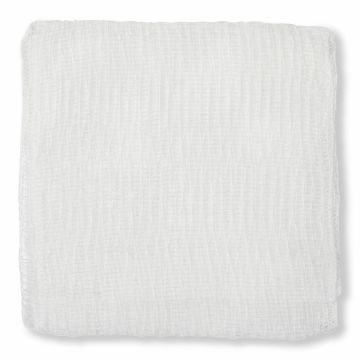 Caring St Woven Cotton Gauze Sponges 12ply 4x4 10Ct