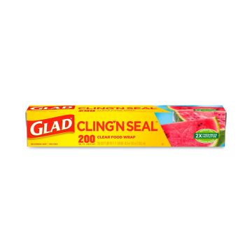 Glad Cling N Seal Plastic Food Wraps 1Ct