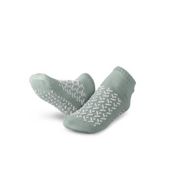 Medline Double-Tread Terrycloth Slippers Gray 2XL 1Pr