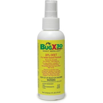 Bug X 30 DEET Insect Repellant Spray 4oz 1Ct