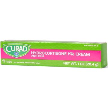 CURAD Hydrocortisone Anti-Itch Cream 1oz 1Ct