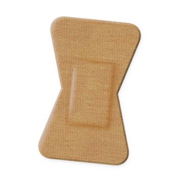 CURAD Flex-Fabric Adhesive Bandages Fingertip 100Ct