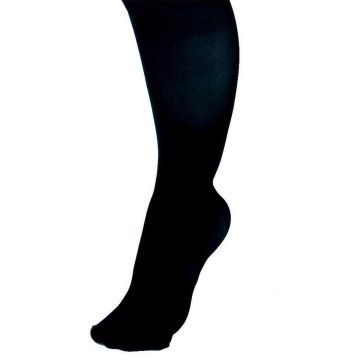 Knee-High Compression Hosiery with 30-40 mmHg, Black, Size B, Regular Length, 1 Pair