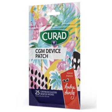 CURAD Glucose Monitor Cover Kendra Dandy 25Ct