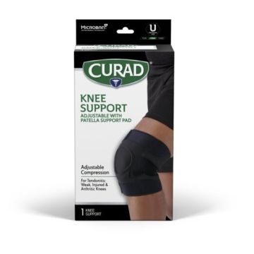 CURAD Adjustable Knee Support with Patella Pad 1Ct