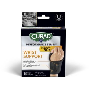 CURAD Wraparound Wrist Support Microban Ages 50+ 1Ct