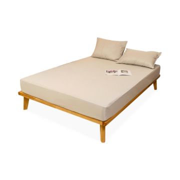 Polyester Elastic Mattress Cover King 1Ct