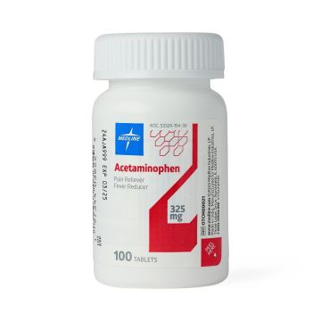 Medline Acetaminophen Tablets 325mg 100Ct