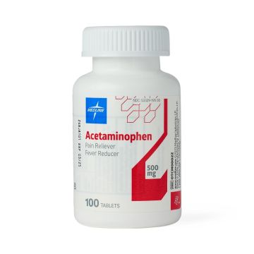 Medline Acetaminophen Tablets 500mg 100Ct