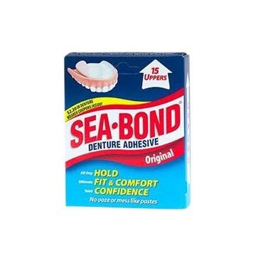 Sea-Bond Denture Adhesive Seal Original Upper 15Ct
