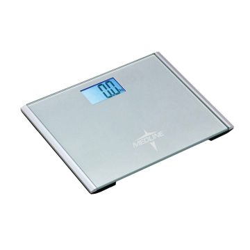 Medline Digital Step-On Bathroom Scale 440lb Cap 1Ct