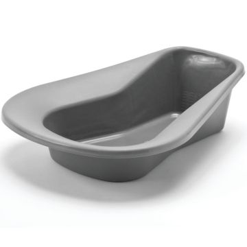 Medline Graphite Color Stack-A-Pan Bedpan 1Ct