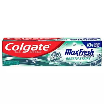 Colgate Max Fresh Whitening Toothpaste Clean Mint 6oz 1Ct