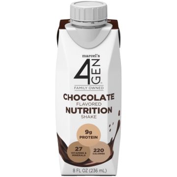 Marcel's 4GEN Nutrition Shake Chocolate 8oz 1Ct