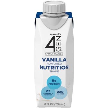 Marcel's 4GEN Nutrition Shake Vanilla 8oz 1Ct
