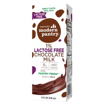 1% Lactoseose Free Choc Milk 8oz 27Ct